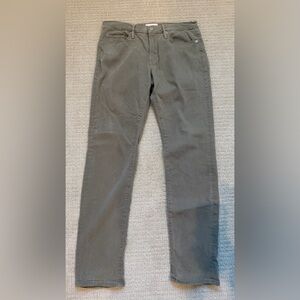 Frame - L’Homme Slim - Grey Green, 32 (NWOT)